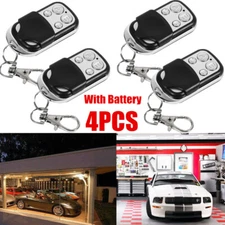 4X Electric Cloning Universal Gate Garage Door Remote Control Fob 433mhz Key Fob