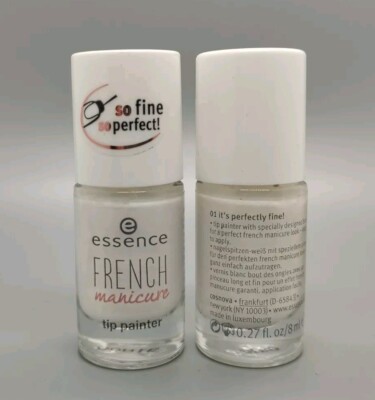 2x Essence: French Manicure - Beautifying Nail Polish - Nagellack - 2x 10 ml