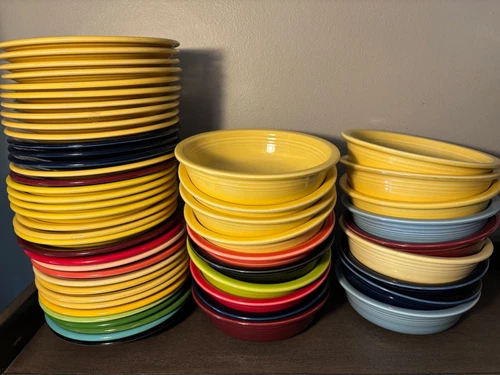 HLC Fiestaware Salad Plates and Soup Bowls Various Colors Offered