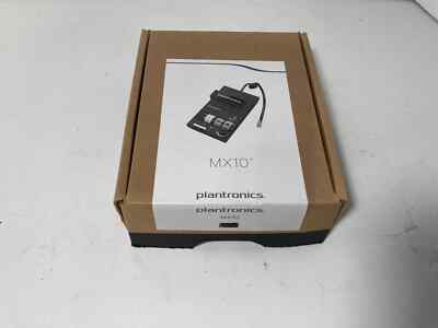 Plantronics 43404-31 MX10 Universal Analog Audio Prozessor, Schwarz