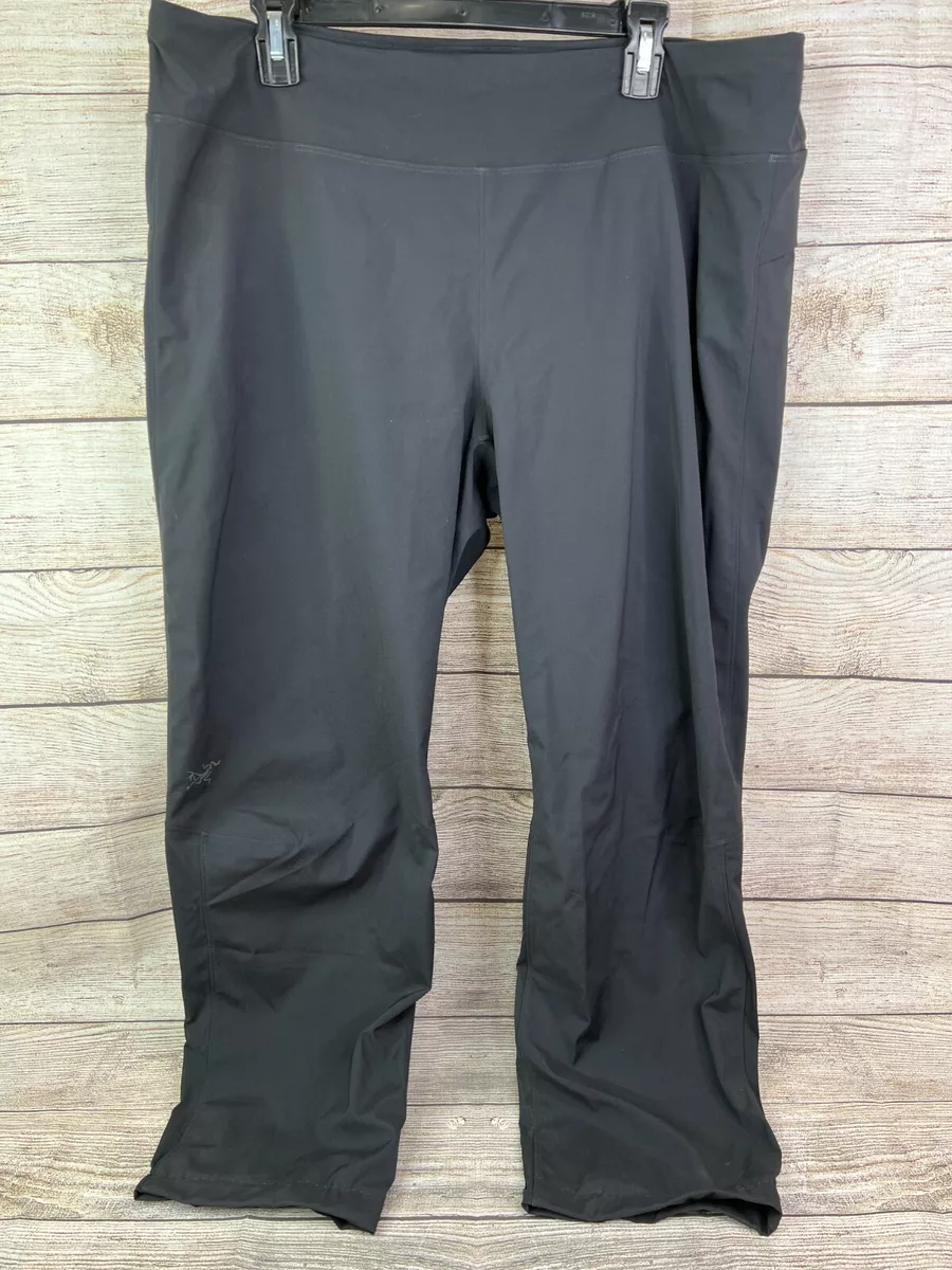 Arc teryx Black Trino SL Running Tight Pants Women s XL eBay