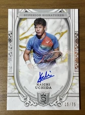 2024 Topps Royalty Tennis - Kaichi Uchida - Superior Signatures - #15/75