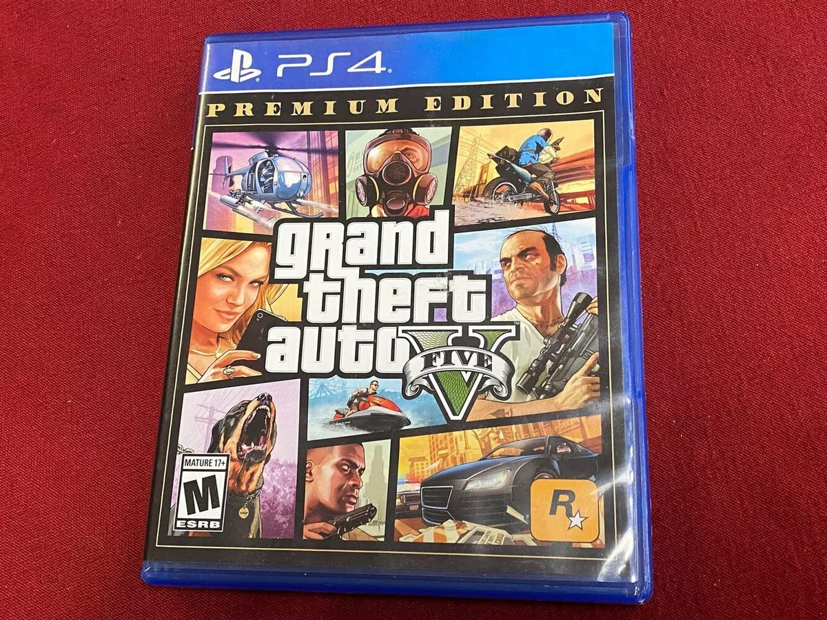  Grand Theft Auto V (PS4) : Video Games