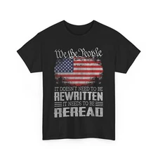 It Doesn't Need To Be Rewritten It Needs To Be Reread Vintage Shirt