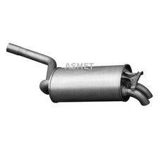 ASMET Endschalldämpfer Schalldämpfer für Mercedes-Benz 190 E 2.0 01.024 ASMET Endschalldämpfer Schalldämpfer für Mercedes-Benz 190 E 2.0 01.024