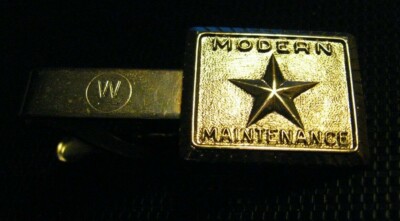 Westinghouse Electric Tie Clip - Vintage Modern Maintenance Factory Worker Tack