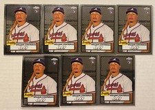 LOT (7) William Contreras 2021 Topps Chrome Platinum Anniversary Rookie RC #24