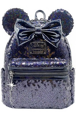 Loungefly X LASR Disney Celestial Dreams Sequin Minnie Mini Backpack *FastShip*
