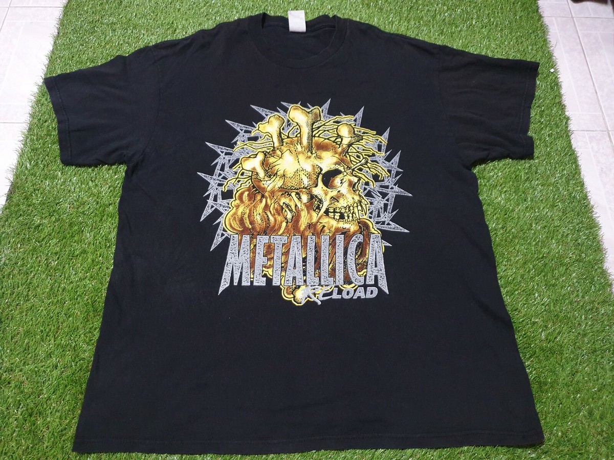 RARE Metallica Vintage tour T Shirt 90's Reload 1998 XL | eBay