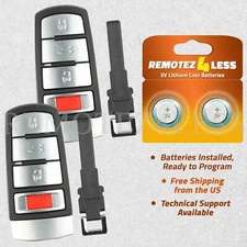 2 For 2009 2010 2011 2012 2013 2014 2015 Volkswagen VW CC Remote NBG009066T