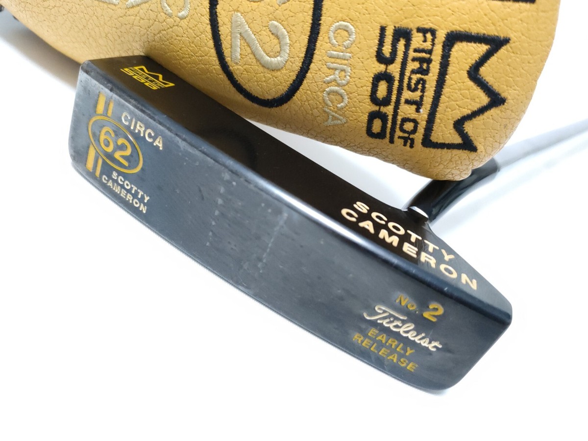 Scotty Cameron Putter CIRCA62 No.2 1st of 500 w/HC RH 35in 