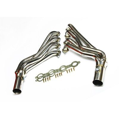 #ad For 99 06 Chevy GMC Silverado Sierra Yukon Tahoe 4.8 5.3 6.0 V8 Exhaust Headers $168.13