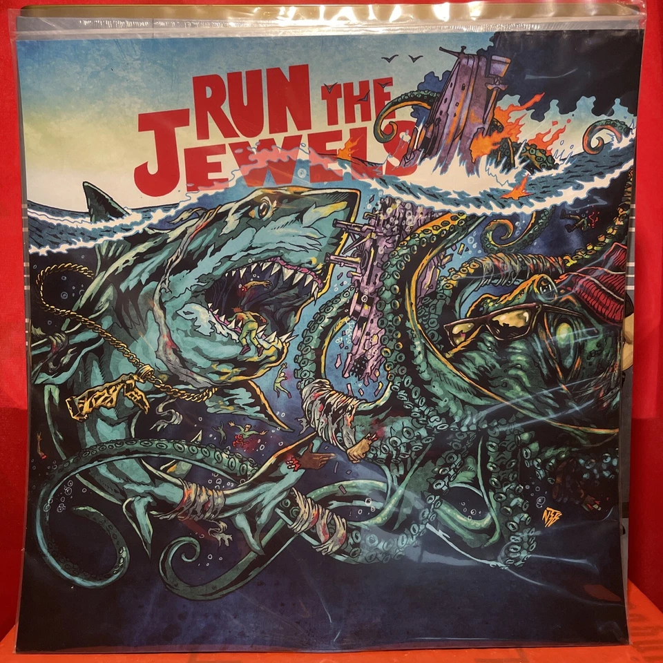 Run The Jewels Stay Gold Jewel Box LP Vinyl Box Set RTJ Marvel Comics - Image 3 of 4
