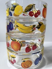 Glasschalen Schälchen Vintage 70er Dessertsc...
