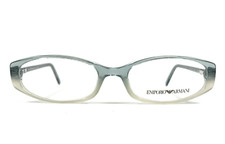 Emporio Armani Eyeglasses Frames 675 665 Transparent Blue Clear Fade 52-17-135