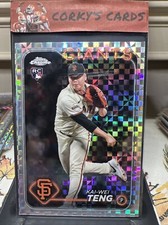 2024 Topps Chrome Update Series - X-Fractor #USC102 Kai-Wei Teng (RC)