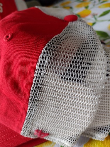 NUEVO CON ETIQUETAS SOMBRERO TRASERO HOUSTON ROCKETS MORGANTOWN '47 LIMPIEZA CAMIONERO MALLA AJUSTABLE - Imagen 4 de 4