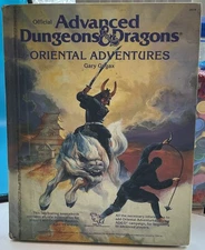 Advanced Dungeons & Dragons RPG Book Oriental Adventures 1st edition AD&D