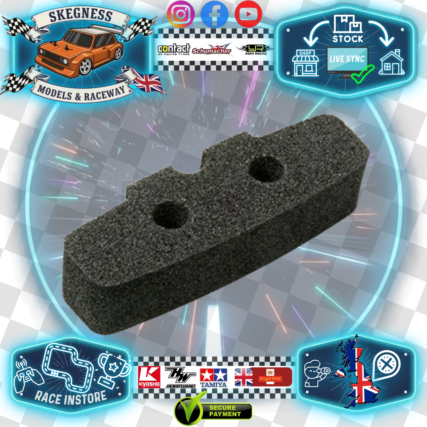 TAMIYA - RC M05 / M06 F PARTS - Urethane Bumper - Item No. 51437