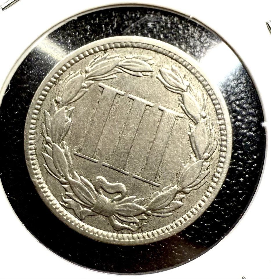 1881 Three Cent Piece – Historic U.S. Nickel Coin - Image 2 of 4