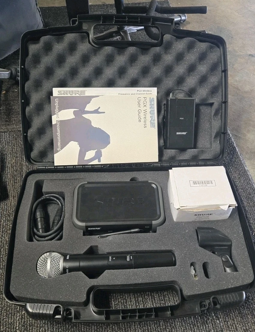 Shure PGX4 Pro Audio Microphones & Wireless Systems for sale - eBay