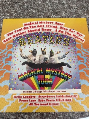 THE BEATLES - MAGICAL MYSTERY TOUR-Apple-LP Record-SMAL 2835-Booklet