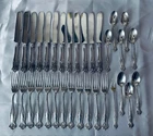 33 Pc's - Antique 1902 Towle CANTERBURY Sterling Silver Flatware 775g & 630g