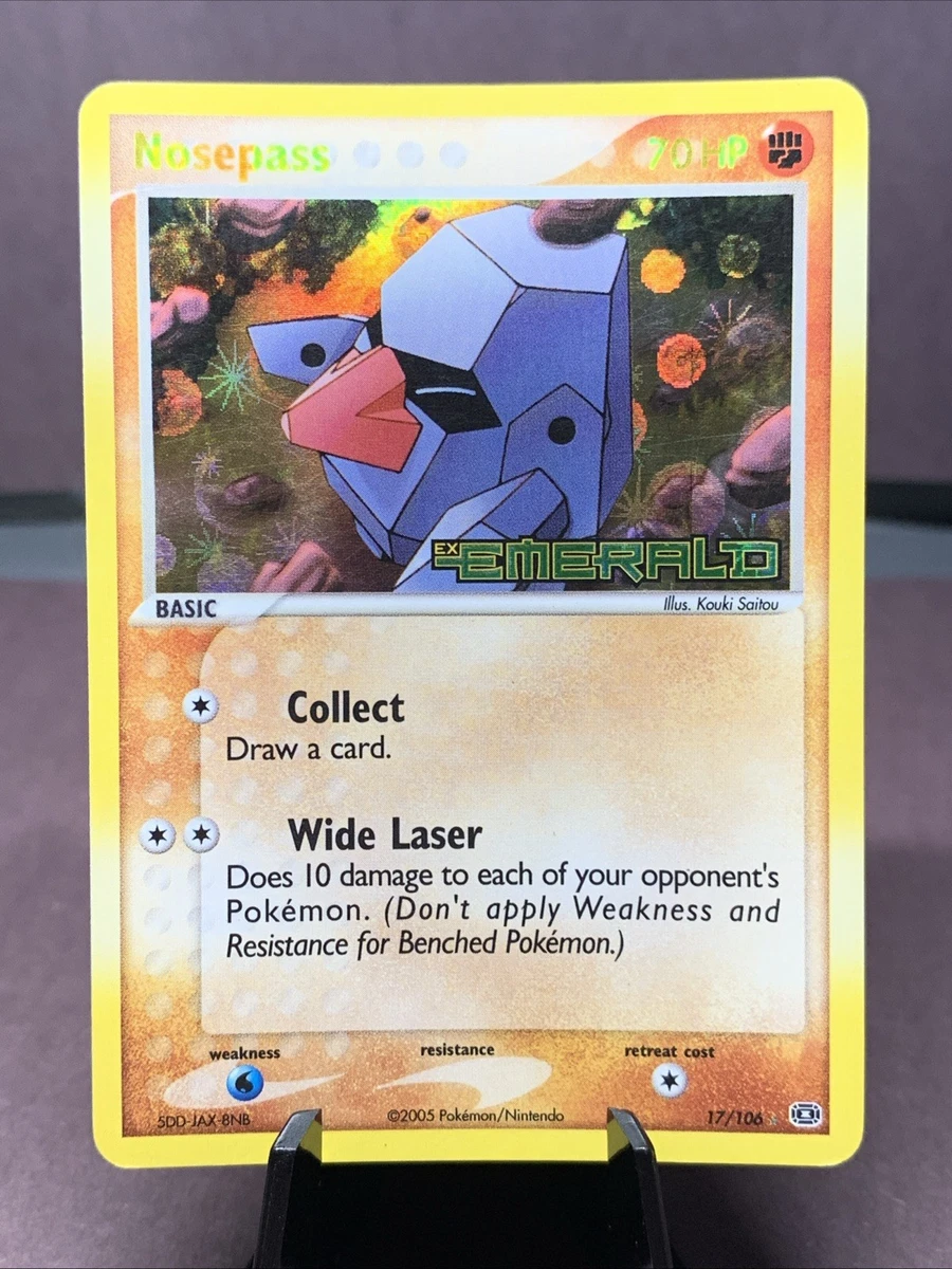 nosepass pokemon card value Pokémon TCG Cards for sale 073/172 / Common Card Type / HP / Stage Pokemon TCG - SV5a -