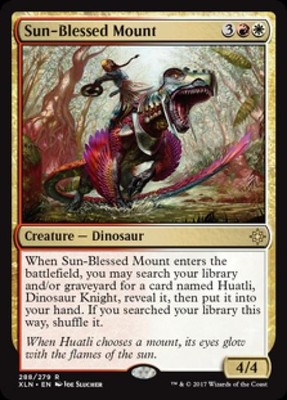 Sun-Blessed Mount - Light Play MTG Ixalan