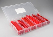 100tlg Schrumpfschlauch Sortiment Set Box Schrumpfschläuche diverse Farben