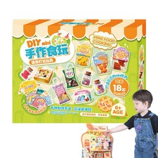 DIY Mini Foods Kit Mini Cute Drinks Food Mini Cute Drinks Food Pretend Toy