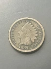 1863 Indian Head Small Cent BN VF Philadelphia