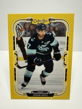 Upper Deck 2025-26 O-Pee-Chee Yellow Jordan Eberle Kraken #299 Hockey
