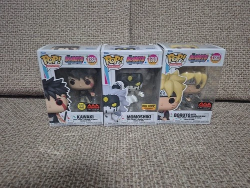 Funko Pop Boruto Naruto The Next Generation Boruto#1383Momoshiki#1310Kawaki#1384