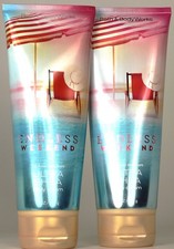QTY 2 - Bath & Body Works ENDLESS WEEKEND Body Cream Lotion Moisturizer 8oz