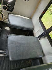 Folding Bus Seats With Seatbelts Barely Used In Low Mile Bus. Folding Bus Seats With Seatbelts Barely Used In Low Mile Bus.