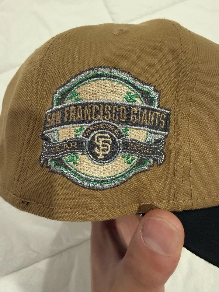 Chapéu ajustável San Francisco Giants 59fifty New Era 7 1/2 limitado - Imagem 3 de 4