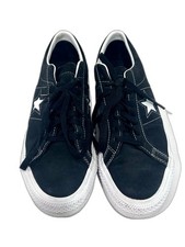 Converse One Star Pro Suede Sneaker Men  s 9 Women  s 10.5 Color Black  White