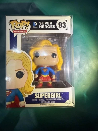 Funko Pop! Vinyl: DC Supergirl #93 DC Comics Figure *VAULTED* W/ Protector