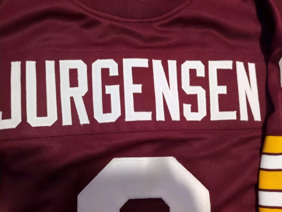 Autenticação de folha de jersey autografada Washington Redskins Sonny Jurgensen #9 - Imagem 2 de 4
