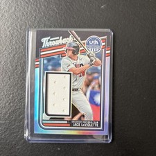 JACE LAVIOLETTE 2026 Panini Stars & Stripes Prizm THROWBACK JERSEY RELIC #TM-JL