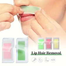 Hair Removal Wax Strips Double Sided Cold Wax Paper for Body Face