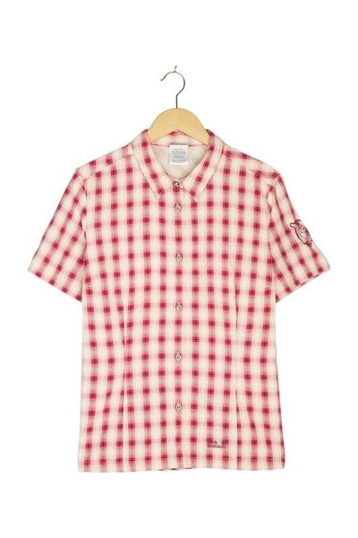 Women Jack Wolfskin Shirt Red Polyamide 38 / M /