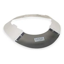 MSA Safety 697290 Hard Hat Sun Shield Cap Style - Cool Grey fits V-Guard & E2RW