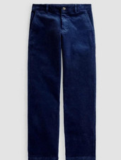 Polo Ralph Lauren Big Boys Size 20 Navy Blue Corduroy Pants NEW