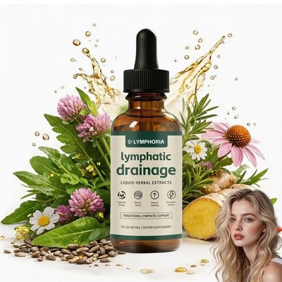 LYMPHORIA Lymphdrainage Tropfen natürliche Kräuter für tägliche Körperpflege DE