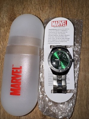 Marvel Comics Fortaleza Hulk Men's Silver-tone Wrist Watch Ewatchfactory (2)