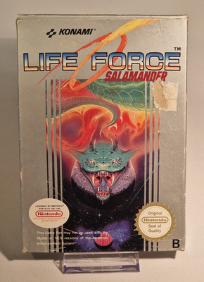   NES Life Force   OVP + Anleitung + Schuber   Konami 1988   Tested