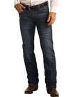 Rock & Roll Western Denim Jean Mens Revolver 44 X 38 Dark Wash M1R6205 CLEARANCE — photo 1