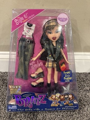 Bratz Doll Style It Fashion Collection Jade Doll 2003  - New-READ